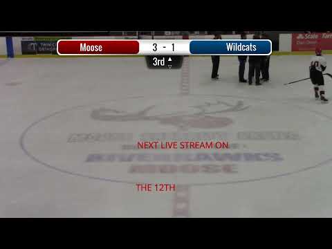 Boys Varsity Hockey_ Moose v Wildcats.