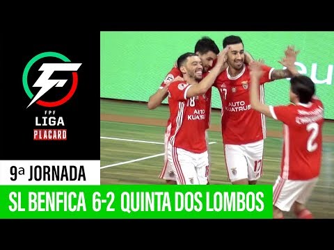 Liga Placard: SL Benfica 6 - 2 Quinta dos Lombos
