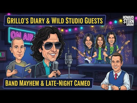 The Howard Stern Show | Grillo’s Diary, Hanson Visit & Jimmy Kimmel Sits In