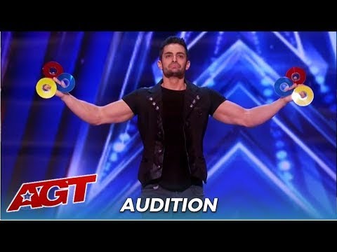 Magician Florian Sainvet Performs Mind Bending Magic With CDs   America's Got || DEEP CITY