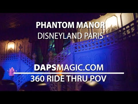 360 POV Phantom Manor - Disneyland Paris 2017