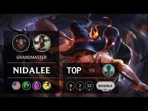 Nidalee Top vs Karma - NA Grandmaster Patch 9.21
