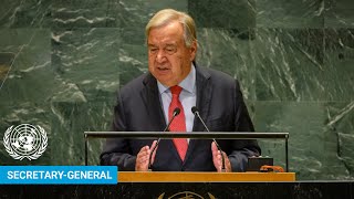 🇺🇳 UN Secretary-General Addresses United Nations General Debate, 79th Session | #UNGA