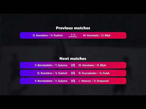 16:20 I. Yehorov / V. Shapoval - D. Svyrydenko / O. Kulyk 21.08.2022 | Winners Beach Volleyball