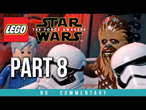 LEGO Star Wars The Force Awakens Walkthrough Part 8 (No Commentary) Xbox One / PS4 Gameplay