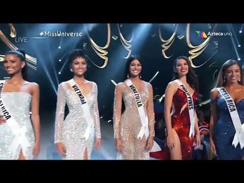 Miss universo 2018 | Top 5 Finalistas | Transmision mexicana