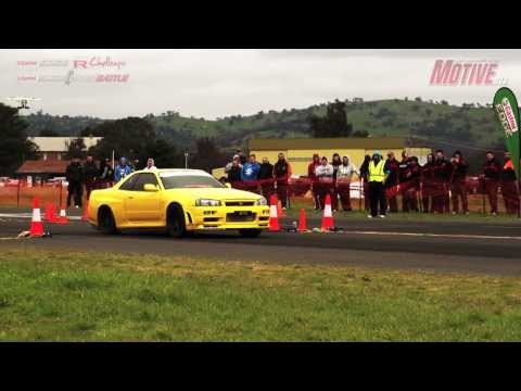 Motive DVD GT-R Challenge and Drag Battle  - History of the Airport Thrash!