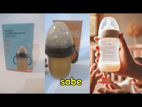 Mamadeira de silicone INCRÍVEL para bebê COMPENSA COMPRAR?