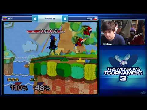 The Moska's 3 SSBM - Wito (Fox) vs Happy (Falco) - Winners R1
