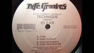 Artist Formerly Known As Technique - Clear