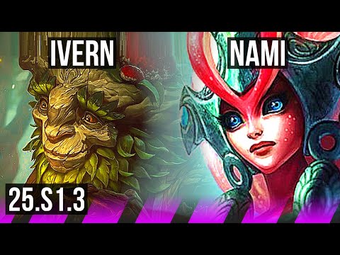 IVERN & Jinx vs NAMI & Kai'Sa (SUP) | 1/2/15, 700+ games | EUW Master | 25.S1.3