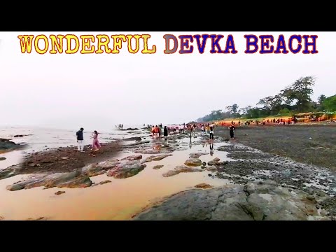 Devka Beach in daman full view , Full  enjoyed at beach, Daman Gujarat