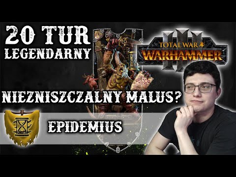 DLC Legendarny Poziom 20 Pierwszych Tur Nurgle - Karbowie Zarazy Epidemius Total War Warhammer 3 PL