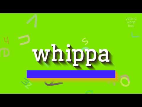 How to say "whippa"! (High Quality Voices)