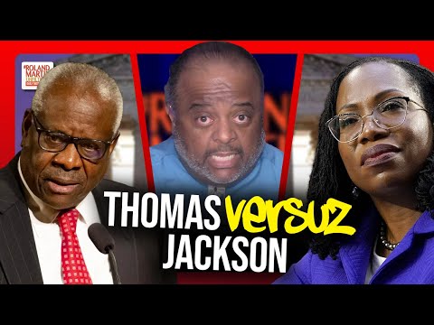 Justice Ketanji Brown Jackson TORCHES Clarence Thomas Over Affirmative Action Ruling | Roland Martin
