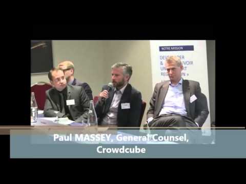 Equity-based Crowdfunding:  Paul Massey & Olivier De Duve