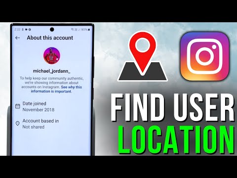 How To Find Instagram User Location