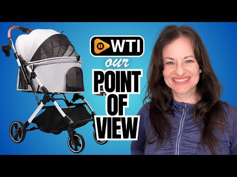 Pet Stroller for Small Medium Dogs Cats Up to 45 lbs - WTI product video review