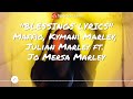 Maffio Kymani Marley Julian Marley Blessings Ft Jo Mersa Marley Lyrics