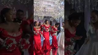 How I discovered a new energitic Wedding Dance 😁#fashion #wedding #africanclothing
