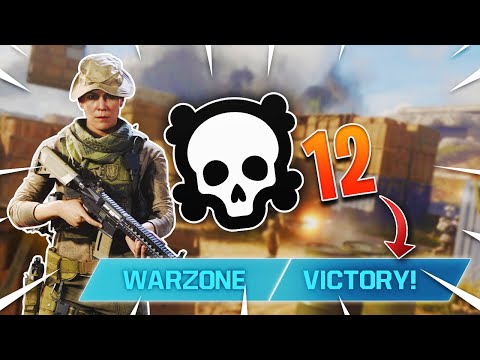 12 Kill Solo Victory! | Solos | Warzone