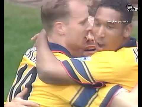 Bergkamp vs Manchester United 1997/1998