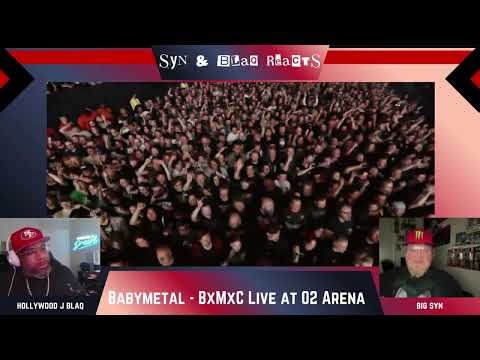 We Request a Babymetal and XG Collab!Syn & Blaq React - Babymetal -   BxMxC Live at O2 "Reaction"