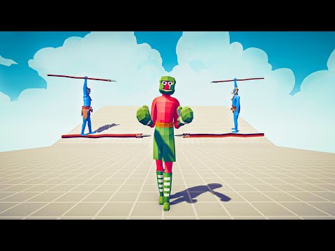 TWO SPEAR THROWER vs EVERY UNIT - Totally Accurate Battle Simulator TABS