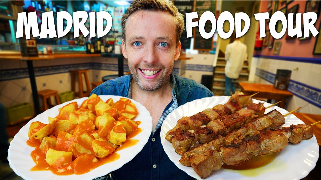 EPIC Madrid Food Tour (Best Tapas, Street Food, Pastries & More)