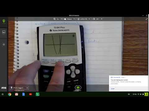 How to find zeros on the graphing calculator