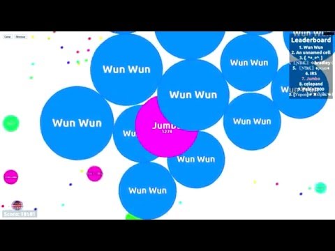Jumbo & Wun Wun PLAYING TOGETHER!!   AGARIO 30K GAMEPLAY   Jumbo & Wun Wun TEAMING!