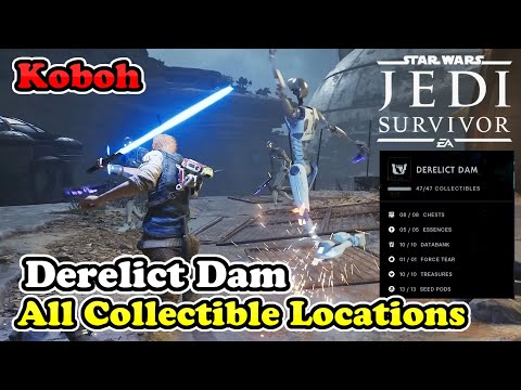 Derelict Dam All Collectible Locations Star Wars Jedi Survivor (Koboh Collectible Guide)