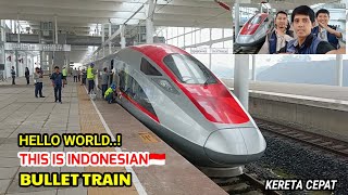 Hello World..! This is Indonesian Bullet Train. Inilah KERETA CEPAT Indonesia, pertama di ASEAN.