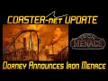 Dorney Park Announces Iron Menace Roller Coaster For 2024 COASTER Net Update