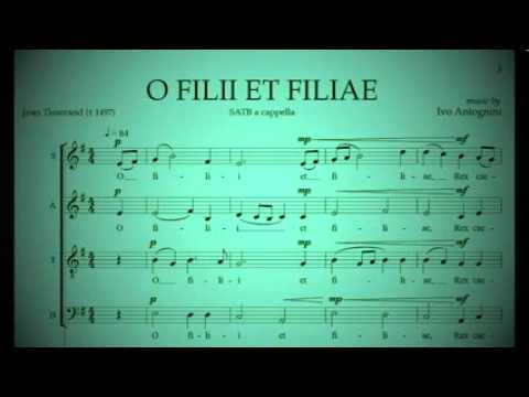 O FILII ET FILIAE  by Ivo Antognini