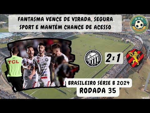 Análise Operário 2x1 Sport | Fantasma vence novamente Sport e mantém chama da esperança acessa