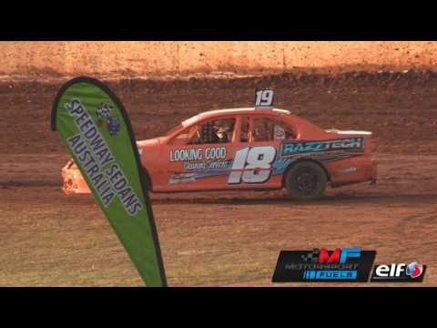 Street Stocks - Heat 23 - Australian Title - Kingaroy Speedway - 01.01.17