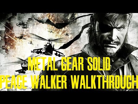 Metal Gear Solid Peace Walker Gameplay Walkthrough -Part 12- Mi-24a Chopper Battle