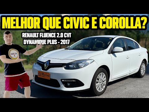 RENAULT FLUENCE CVT 2.0: MAIS BARATO QUE COROLLA e MUITO CONFIÁVEL mas NINGUÉM ACREDITA! (Avaliação)
