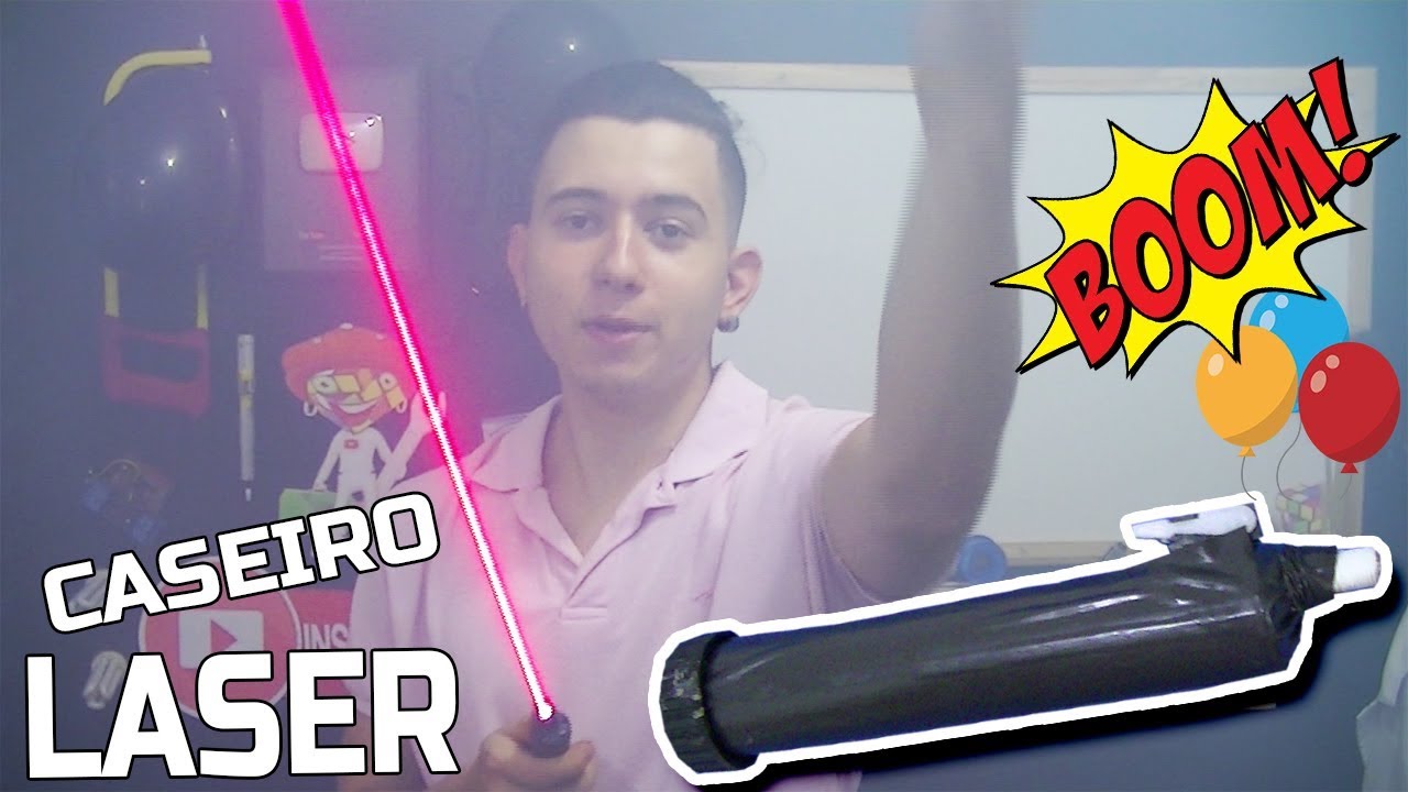 LASER EXTREMAMENTE POTENTE ( CASEIRO ) +FÁCIL IMPOSSÍVEL