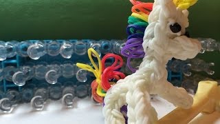 Rainbow Loom Unicorn or Pony Charm - Designed by Joni Olson's Tinkering
