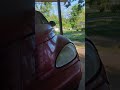 Cleaning headlights with WD-40