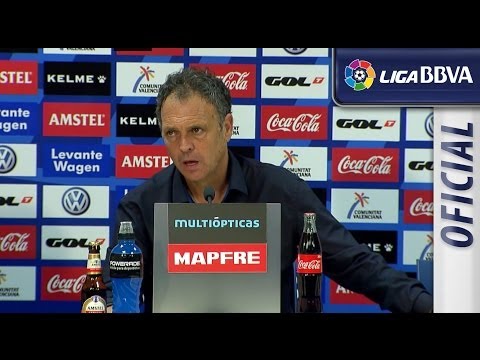 Rueda de Prensa de Caparrós tras el Levante UD (0-1) Granada CF - HD