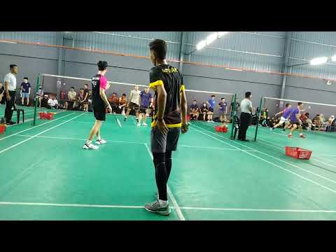 Badminton LSJ2 Men's Double Bakat Baru Tour - Chun Hou / Naim Asyraf Vs Kin Seng / Chen Yun Chean