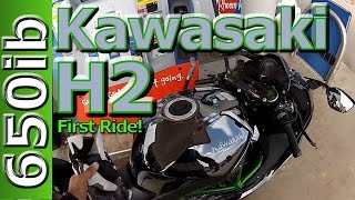 Kawasaki H2 First Ride Motovlog: ZX14R & ZX10R SMACKDOWN!!!