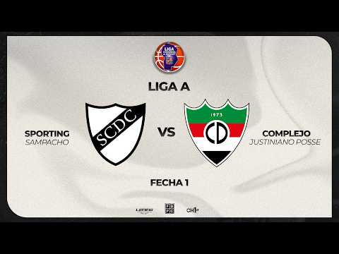 LIGA A – FECHA 1 – SPORTING CLUB(SAMPACHO) 56 - COMPLEJO DEPORTIVO(JUSTINIANO POSSE) 67