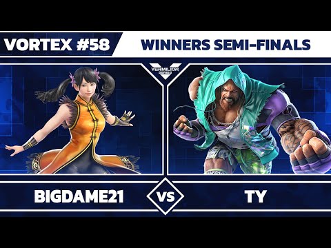 [Vortex #58] BigDame21 vs PAR | Ty - Winners Semi Finals - Tekken 7