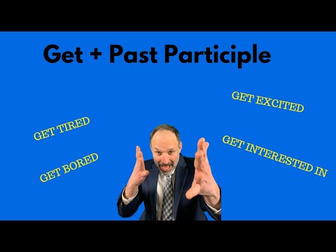 stative passive verbs with get