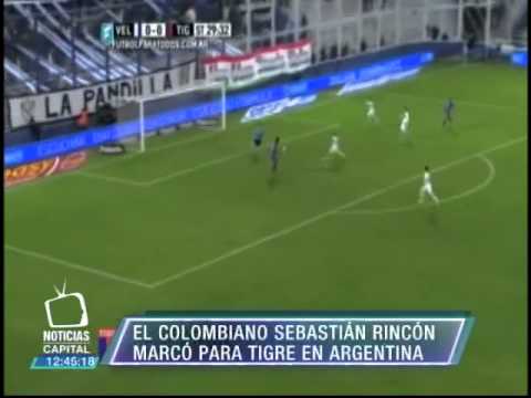 El colombiano Sebastián Rincón marcó para Tigre en Argentina