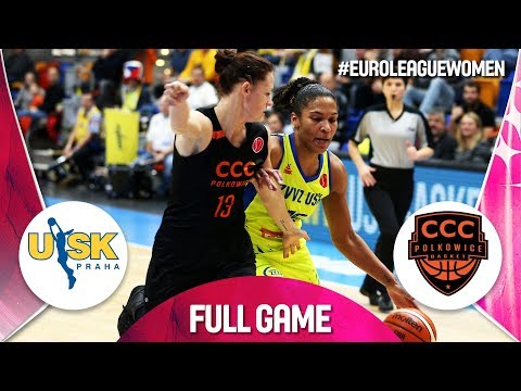 ZVVZ USK Praha v CCC Polkowice - Full Game - EuroLeague Women 2018-19